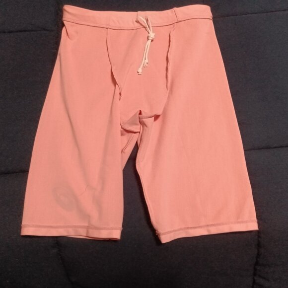 NWOT PINK ASICS, SIZE "O" COMPRESSION / JAMMER ATHLETIC SWIM (Approx.34") - Picture 6 of 8